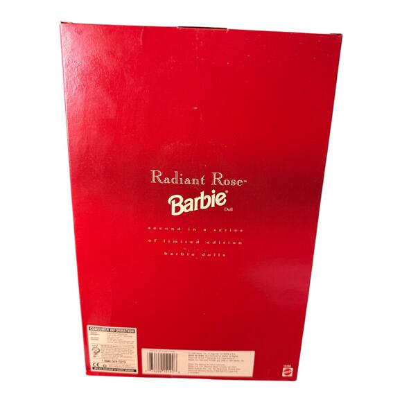 Radiant Rose Barbie 2nd In a Series Society Style Collection 1996 Mattel #15061 - Picture 5 of 8